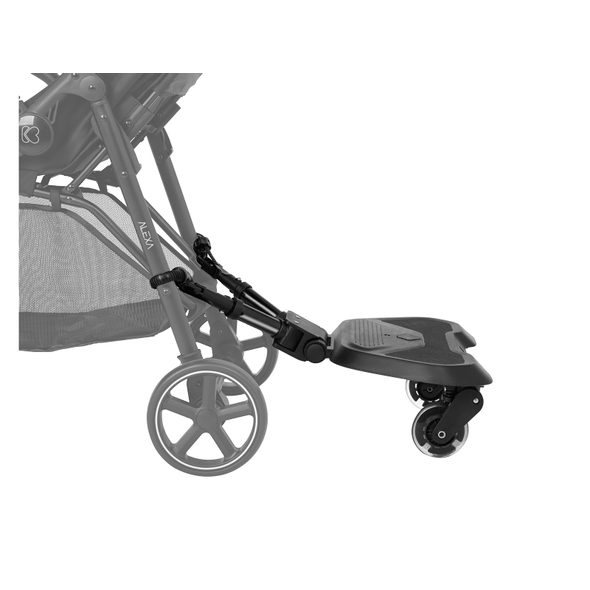 KIKKABOO STUPÁTKO KE KOČÁRKU ALLY BLACK - STUPÁTKA ZA KOČÁREK - KOČÁRKY A PŘÍSLUŠENSTVÍ