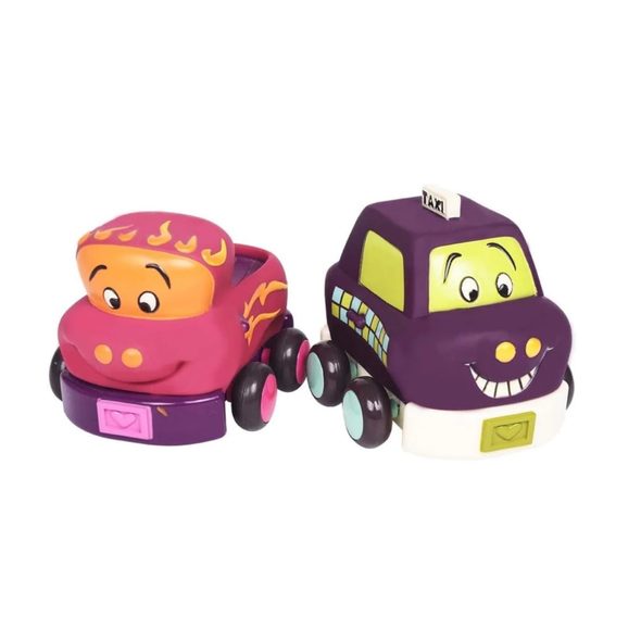 B-TOYS AUTÍČKA NA SETRVAČNÍK WHEEEE-LS! - AUTA - PRO DĚTI