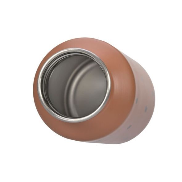 LÄSSIG KIDS BOTTLE STAINLESS STEEL HAPPY PRINTS CARAMEL - SPORTOVNÍ LAHVE - KRMENÍ