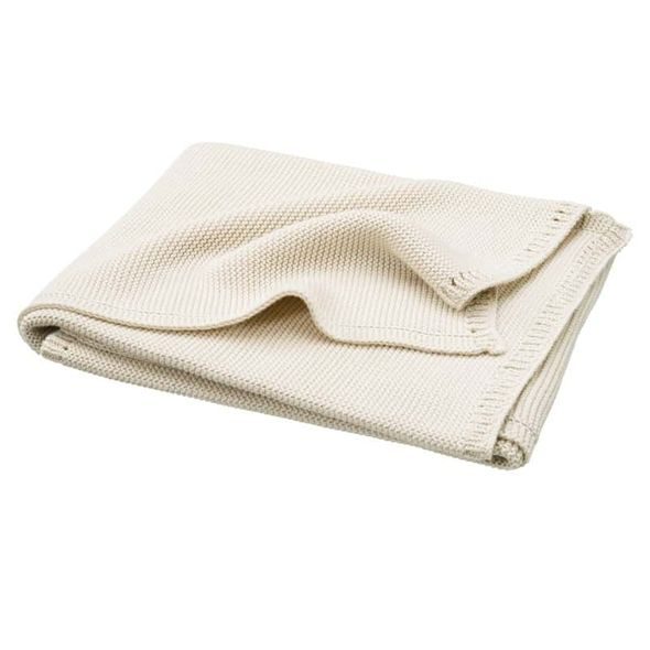 FRESK PLETENÁ DEKA UNI CREAM - DĚTSKÉ DEKY PRO MIMINKA - SPINKÁNÍ