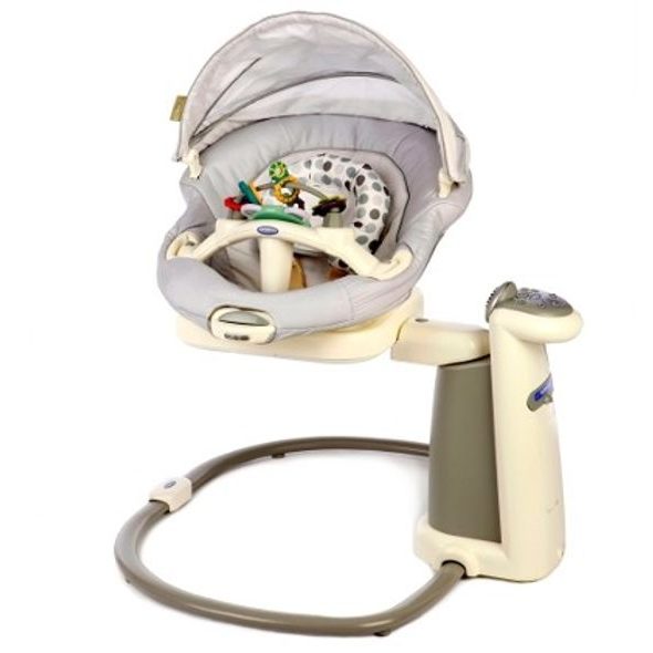 GRACO SWEETPEACE HOUPAČKA COCON - LEHÁTKA A HOUPADLA - SPINKÁNÍ