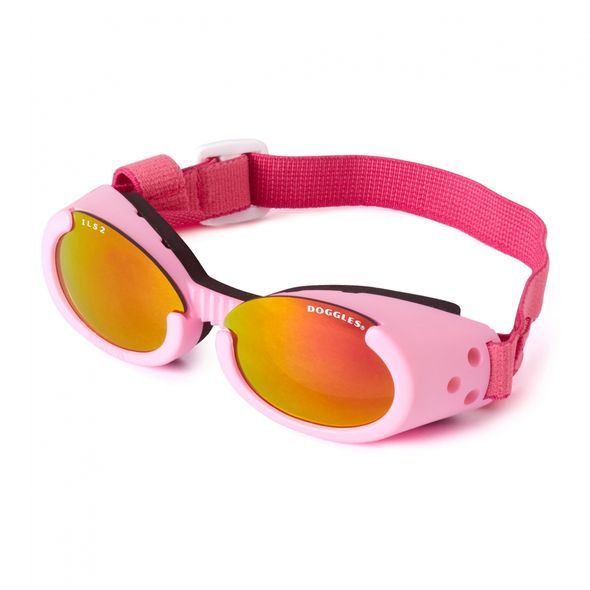 DOGGLES ILS - SLUNEČNÍ A OCHRANNÉ BRÝLE PRO PSY PINK MIRROR L - POTŘEBY PRO PÉČI O OČI - CHOVATELSKÉ POTŘEBY MALVÍKZOO