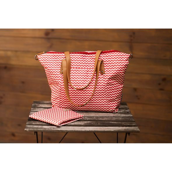 CANPOL BABIES PŘEBALOVACÍ TAŠKA NA KOČÁREK PRO MAMINKY ČERVENÁ - PŘEBALOVACÍ TAŠKY - KOČÁRKY A PŘÍSLUŠENSTVÍ