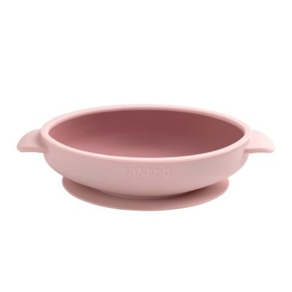BIBADO SILIKONOVÁ MISKA S PŘÍSAVKOU BLUSH - MISKY, TALÍŘKY A PODLOŽKY - KRMENÍ