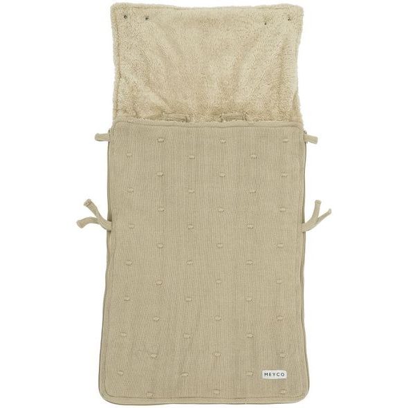 MEYCO FUSAK MINI KNOTS - SAND - FUSAKY DO KOČÁRKU - KOČÁRKY A PŘÍSLUŠENSTVÍ