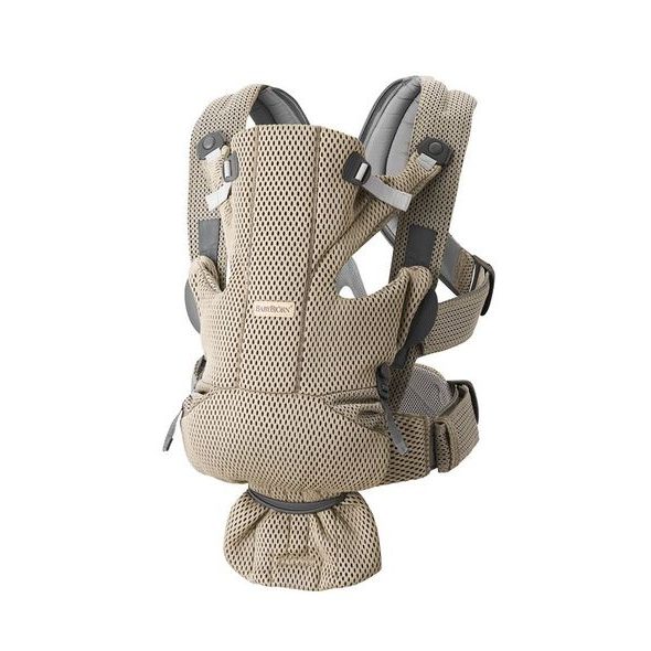BABYBJÖRN ERGONOMICKÉ NOSÍTKO MOVE GREY BEIGE 3D MESH - ERGONOMICKÁ NOSÍTKA - NOŠENÍ & SPORT
