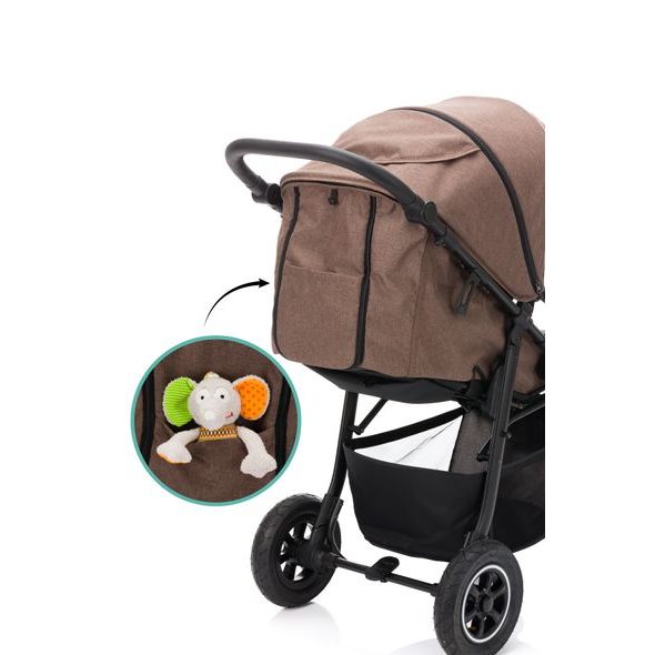 FILLIKID ADVENTURE AIR BROWN - SPORTOVNÍ KOČÁRKY - KOČÁRKY A PŘÍSLUŠENSTVÍ