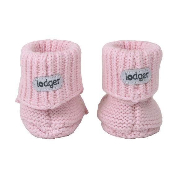 LODGER SLIPPER KNIT TAN 0 - 6 MĚSÍCŮ - BOTIČKY - PRO DĚTI