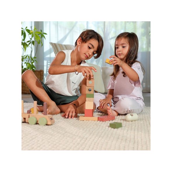 TINY LOVE VLÁČEK DŘEVĚNÝ BOHO CHIC - VLÁČKY - PRO DĚTI