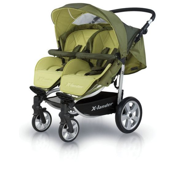 X-LANDER X-TWIN 2011 - KOČÁRKY PRO DVOJČATA - KOČÁRKY A PŘÍSLUŠENSTVÍ