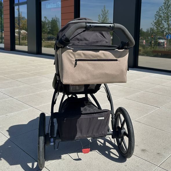 PINKIE ORGANIZÉR SOFTSHELL TAUPE NA THULE - ORGANIZÉRY A KOŠÍKY - KOČÁRKY A PŘÍSLUŠENSTVÍ