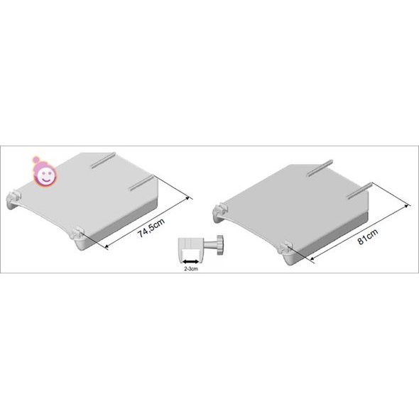 GEUTHER PŘEBALOVACÍ PODLOŽKA NA POSTÝLKU 4814 - VÝPRODEJ - OUTLET