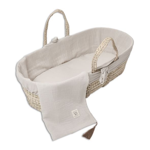 FUNNABABY KOMPLETNÍ MOJŽÍŠŮV KOŠ S VÝBAVOU SAND BEIGE - KOŠÍKY A KOLÉBKY - SPINKÁNÍ