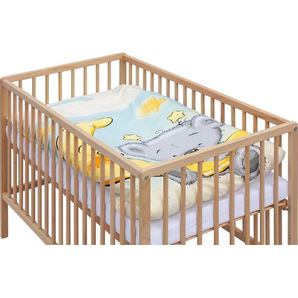 SCARLETT DĚTSKÁ POSTÝLKA S KOMPLETNÍ VÝBAVOU SCARLETT 120 X 60 CM - MIMAS - DŘEVĚNÉ POSTÝLKY - SPINKÁNÍ