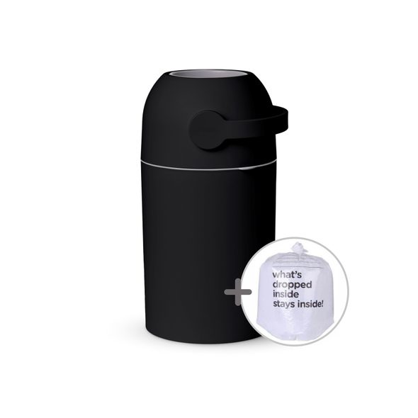 MAGIC KOŠ NA PLENY BLACK - KOŠE NA PLENY A NÁPLNĚ - PŘEBALOVÁNÍ