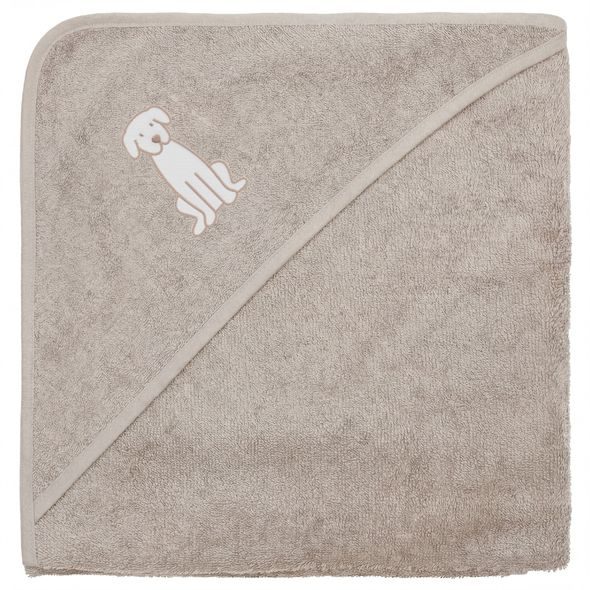 FILLIKID OSUŠKA S KAPUCÍ BELLO BEIGE 75X75 CM - OSUŠKY A DĚTSKÉ ŽUPANY - KOUPÁNÍ A ZDRAVÍ