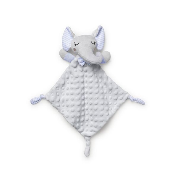 INTERBABY SET - OSUŠKA FROTÉ 100X100 SLONÍK + PŘÍTULKA - MODRÁ - OSUŠKY A DĚTSKÉ ŽUPANY - KOUPÁNÍ A ZDRAVÍ