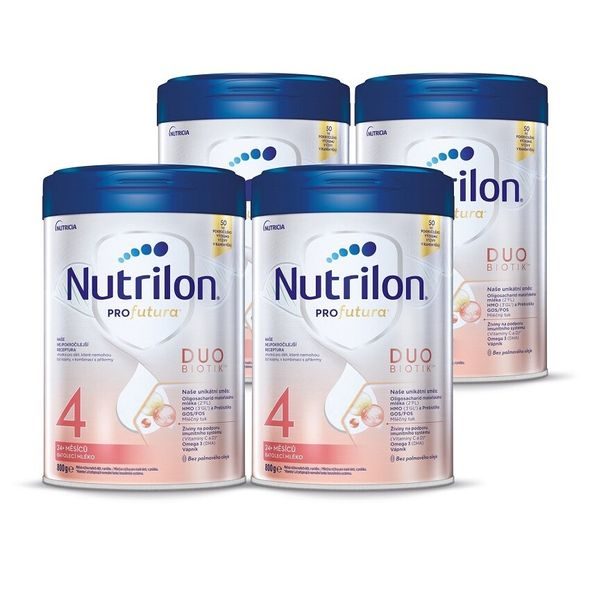 NUTRILON 4 PROFUTURA DUOBIOTIK 4X800G - KOJENECKÁ MLÉKA - KRMENÍ