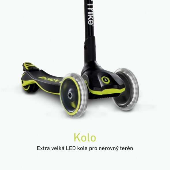 SMARTRIKE XTEND SCOOTER RIDE-ON LIME - DĚTSKÉ KOLOBĚŽKY - NOŠENÍ & SPORT