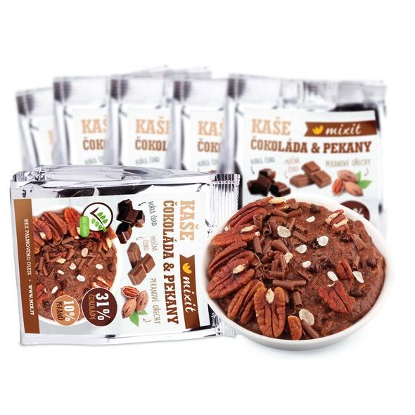 MIXIT ČOKOLÁDOVÁ KAŠE S PEKANY DO KAPSY (6 KS) - SLADKÉ ZOBÁNÍ - PRO MAMINKY