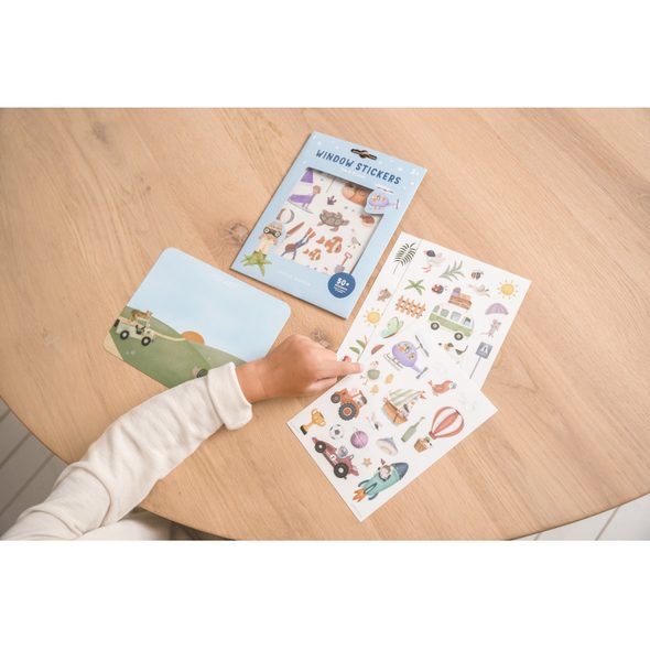 LITTLE DUTCH SAMOLEPKY NA OKNO JIM & FRIENDS - LITTLE DUTCH - PRO DĚTI