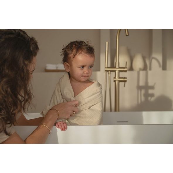 LODGER SWADDLER SOLID 2BALENÍ 110 X 110 CM BIRCH/BUFFALO - ZAVINOVACÍ PLENY / OSUŠKY VELKÉ - PŘEBALOVÁNÍ