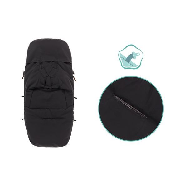 FILLIKID FUSAK ZIMNÍ KINLEY REFLECT BLACK - FUSAKY DO KOČÁRKU - KOČÁRKY A PŘÍSLUŠENSTVÍ