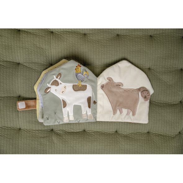 LITTLE DUTCH TEXTILNÍ KNÍŽKA S AKTIVITAMI FARMA - KNÍŽKY PRO NEJMENŠÍ - PRO DĚTI