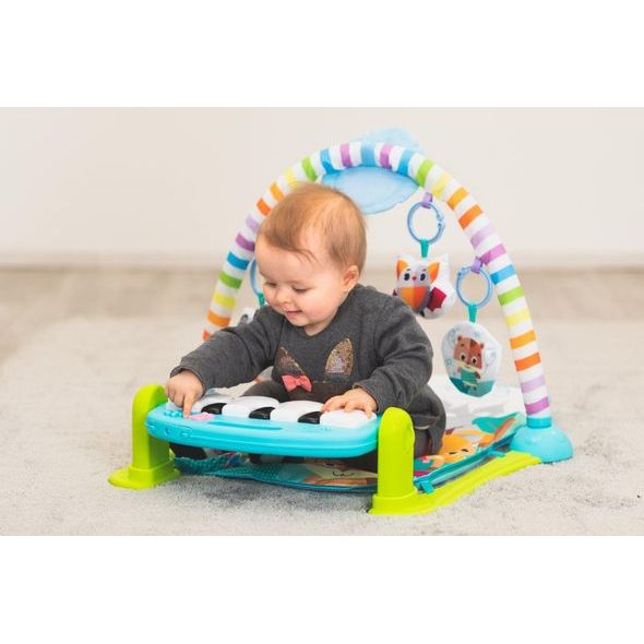 FILLIKID DEKA S HRAZDOU PIANO BLUE - HRACÍ DEKY - PRO DĚTI