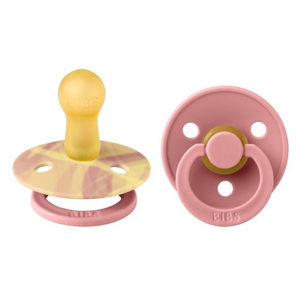 BIBS COLOUR DUDLÍKY Z PŘÍRODNÍHO KAUČUKU 2KS VEL.1 - ŠIDÍTKA A DOPLŇKY - KRMENÍ