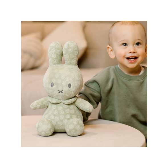 LITTLE DUTCH KRÁLÍČEK MIFFY GREEN FLOWER 20 CM - MIFFY - PRO DĚTI