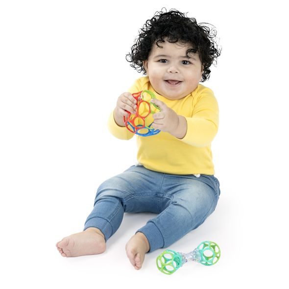 OBALL HRAČKA OBALL DÁRKOVÁ SADA GRASP THE DAY™ 0M+ - CHRASTÍTKA - PRO DĚTI