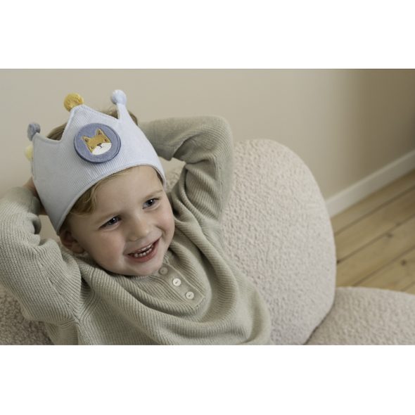 LITTLE DUTCH NAROZENINOVÁ KORUNKA S ČÍSLY BLUE - HRAČKY PRO DĚTI - PRO DĚTI