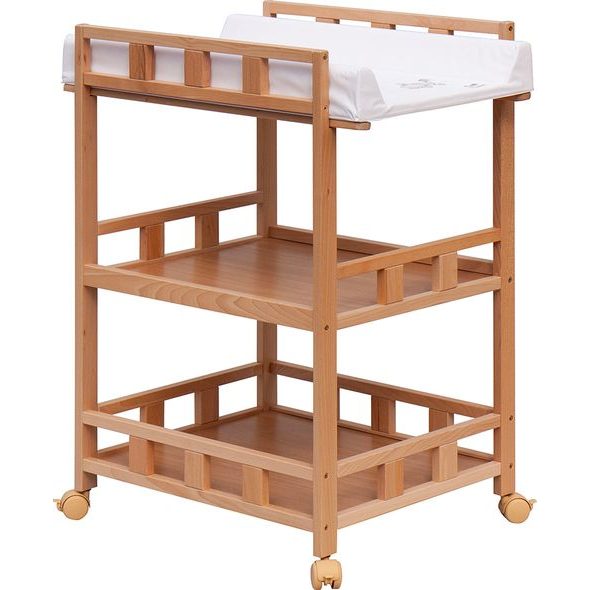 SCARLETT PŘEBALOVACÍ PULT BUNO PŘÍRODNÍ OSLÍK BÍLÝ - PŘEBALOVACÍ PULTY - PŘEBALOVÁNÍ