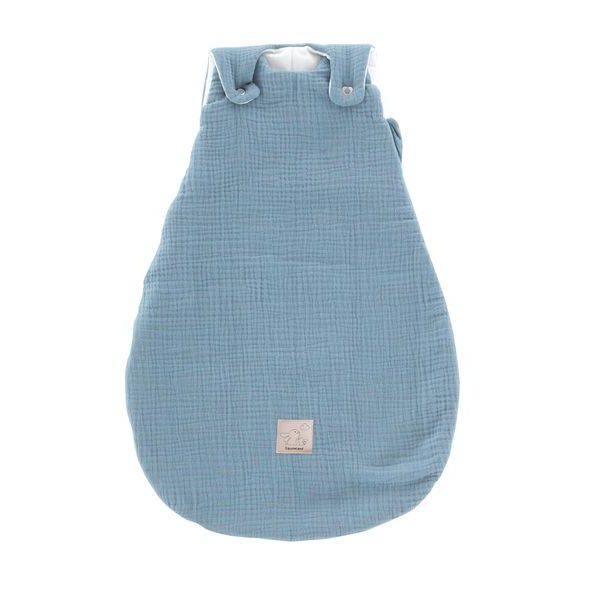 TRÄUMELAND VNĚJŠÍ SPACÍ PYTEL LIEBMICH MUSSELIN HELLBLAU 68/74 - SPACÍ PYTLE - SPINKÁNÍ