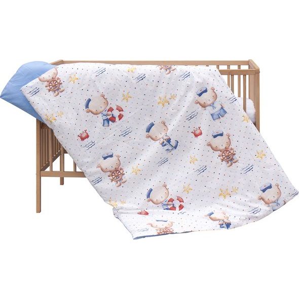 SCARLETT DĚTSKÁ POSTÝLKA S KOMPLETNÍ VÝBAVOU DONETO 120 X 60 CM - DŘEVĚNÉ POSTÝLKY - SPINKÁNÍ