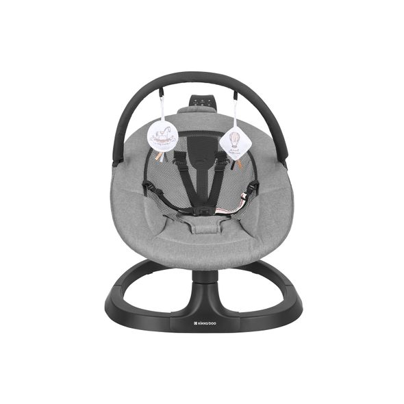 KIKKABOO HOUPACÍ LEHÁTKO ELEKTRICKÉ ZAZU GREY - KŘESÍLKA - SPINKÁNÍ