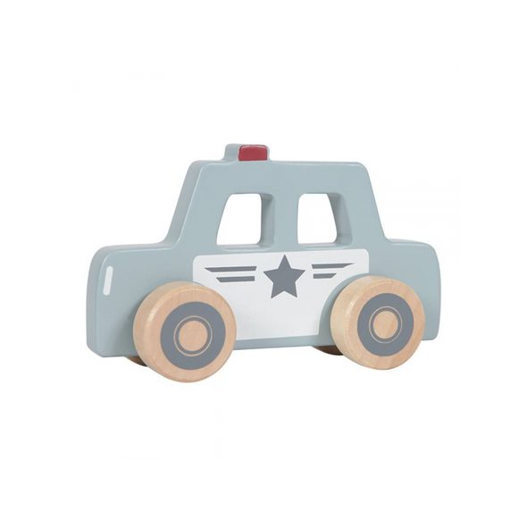 LITTLE DUTCH ZÁCHRANÁŘSKÁ SADA AUTÍČEK DŘEVĚNÁ 3 KS - AUTÍČKA A JEZDÍCÍ - PRO DĚTI