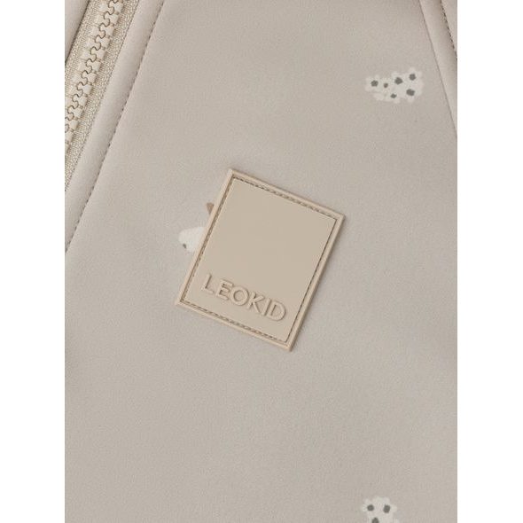 LEOKID SOFTSHELLOVÁ BUNDA LAKE SILVER CLOUD FLOWER VEL. 98 - BUNDY - PRO DĚTI