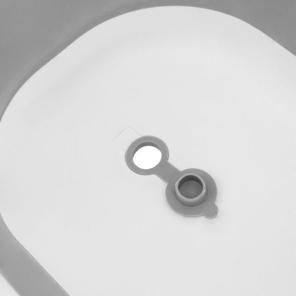 MOMI SKLÁDACÍ VANIČKA MOMI NATA ŠEDÁ - VANIČKY PLASTOVÉ - KOUPÁNÍ A ZDRAVÍ