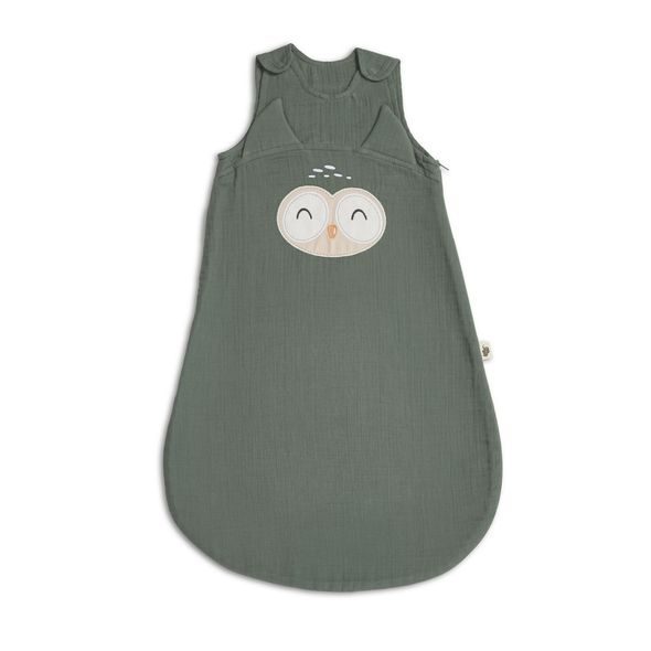 FUNNABABY MUŠELÍNOVÝ SPACÍ PYTEL IVY GREEN 70 CM - SPACÍ PYTLE - SPINKÁNÍ