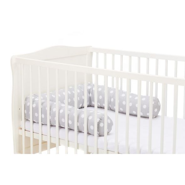 FILLIKID MANTINEL VÁLEC DO POSTÝLKY JERSEY DOTS GREY 190 CM - MANTINELY - SPINKÁNÍ