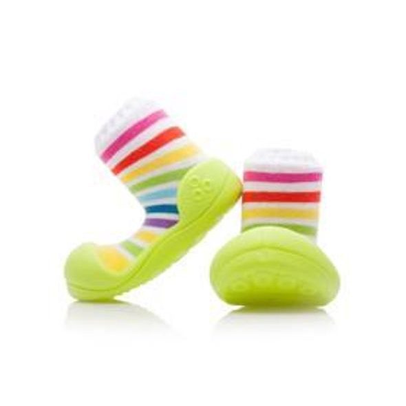 ATTIPAS BOTIČKY RAINBOW AR04 GREEN L VEL.21,5, 116-125 MM - BOTIČKY - PRO DĚTI