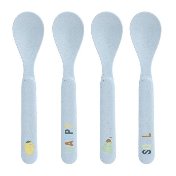 LÄSSIG BABIES SPOON SET PP/CELLULOSE HAPPY FRUITS LEMON - LŽIČKY A PŘÍBORY - KRMENÍ