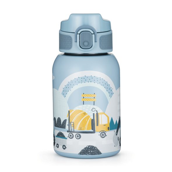 PETITE&MARS LÁHEV NEREZOVÁ TERMO SE SLÁMKOU 350 ML 12M+ - TERMOOBALY A TERMOSKY - KRMENÍ