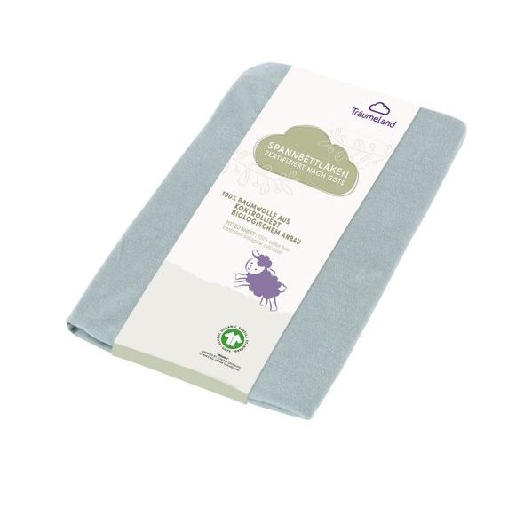 TRÄUMELAND PROSTĚRADLO GOTS UNI MINT - PROSTĚRADLA - SPINKÁNÍ