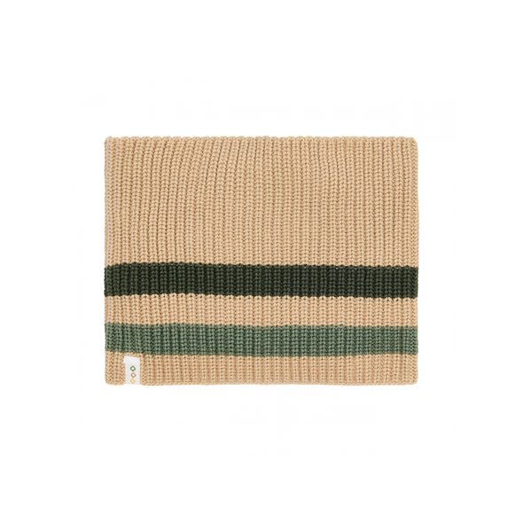 LITTLE DUTCH ŠÁLA PLETENÁ KRUHOVÁ WARM TAUPE ONE SIZE - ČEPIČKY A KLOBOUČKY - PRO DĚTI