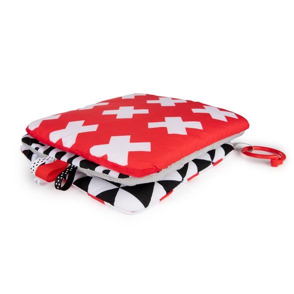 CANPOL BABIES KONTRASTNÍ ZÁVĚSNÉ ZRCADLO SENSORY - HRA NA BŘÍŠKU - PRO DĚTI