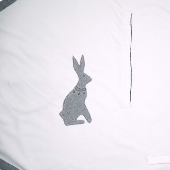 LODGER WRAPPER FOLKLORE FLEECE DRIZZLE - ZAVINOVAČKY - SPINKÁNÍ