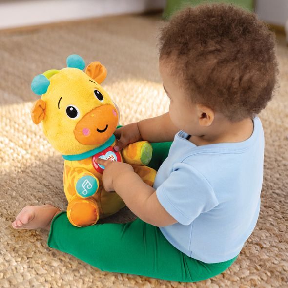 BRIGHT STARTS HRAČKA INTERAKTIVNÍ VZDĚLÁVACÍ CHAT & CUDDLE GIRAFFE™, 6M+ - AKTIVNÍ HRAČKY - PRO DĚTI